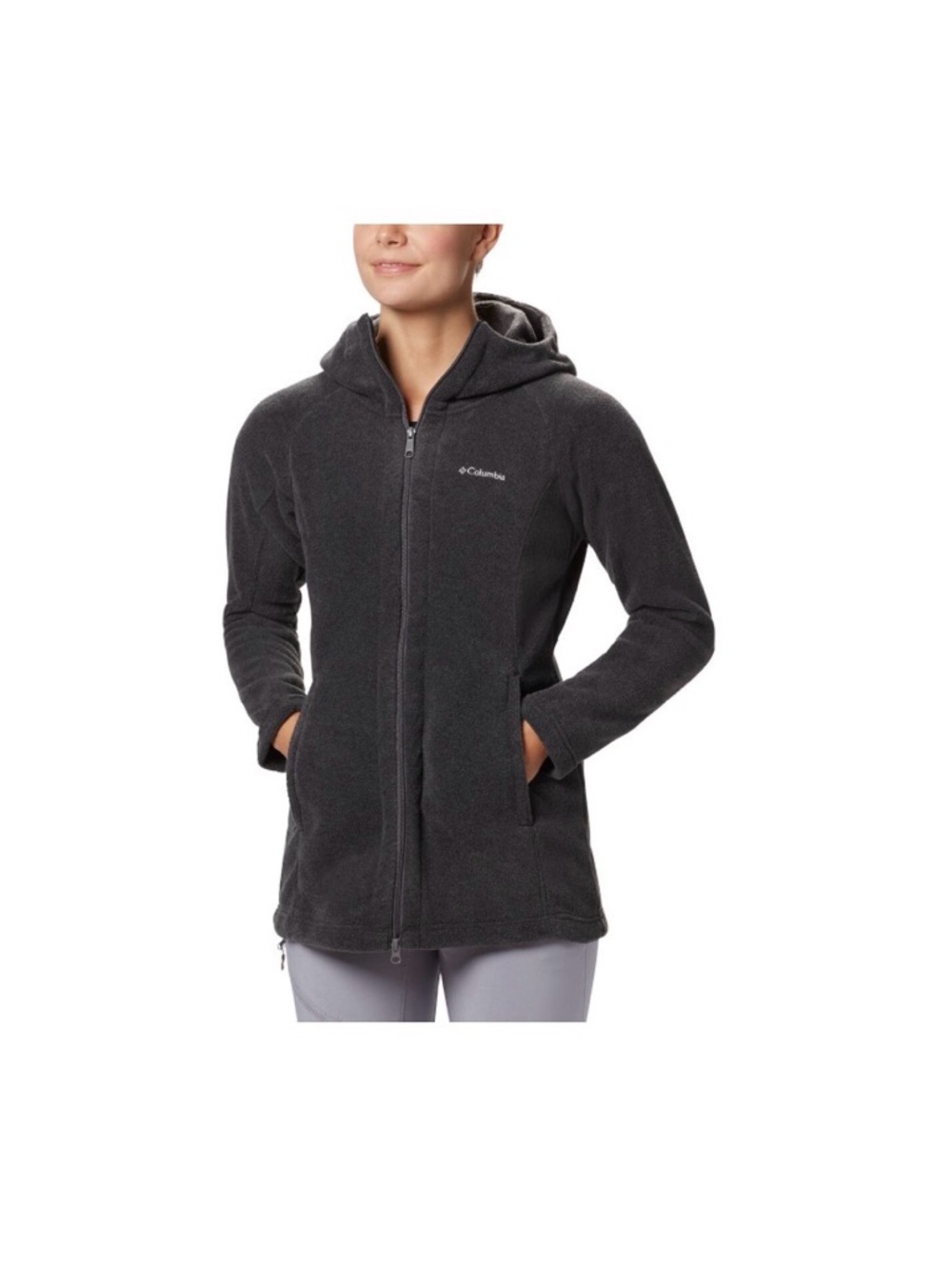 Benton Springs II Long Hooded Fleece Jacket - Women's